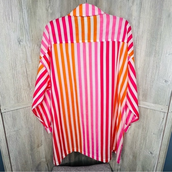 Beach Riot Alexa Sunset Stripe Shirt - Picture 6 of 6
